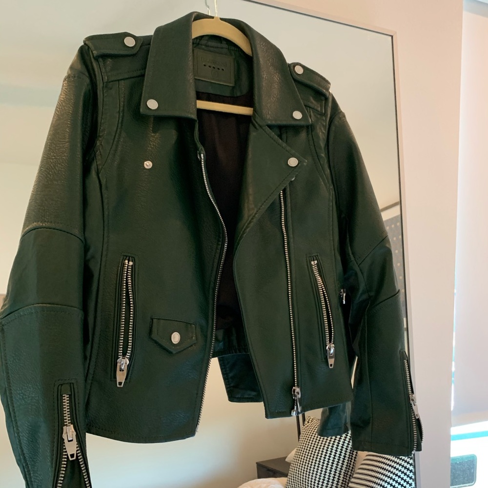Green Leather Jacket